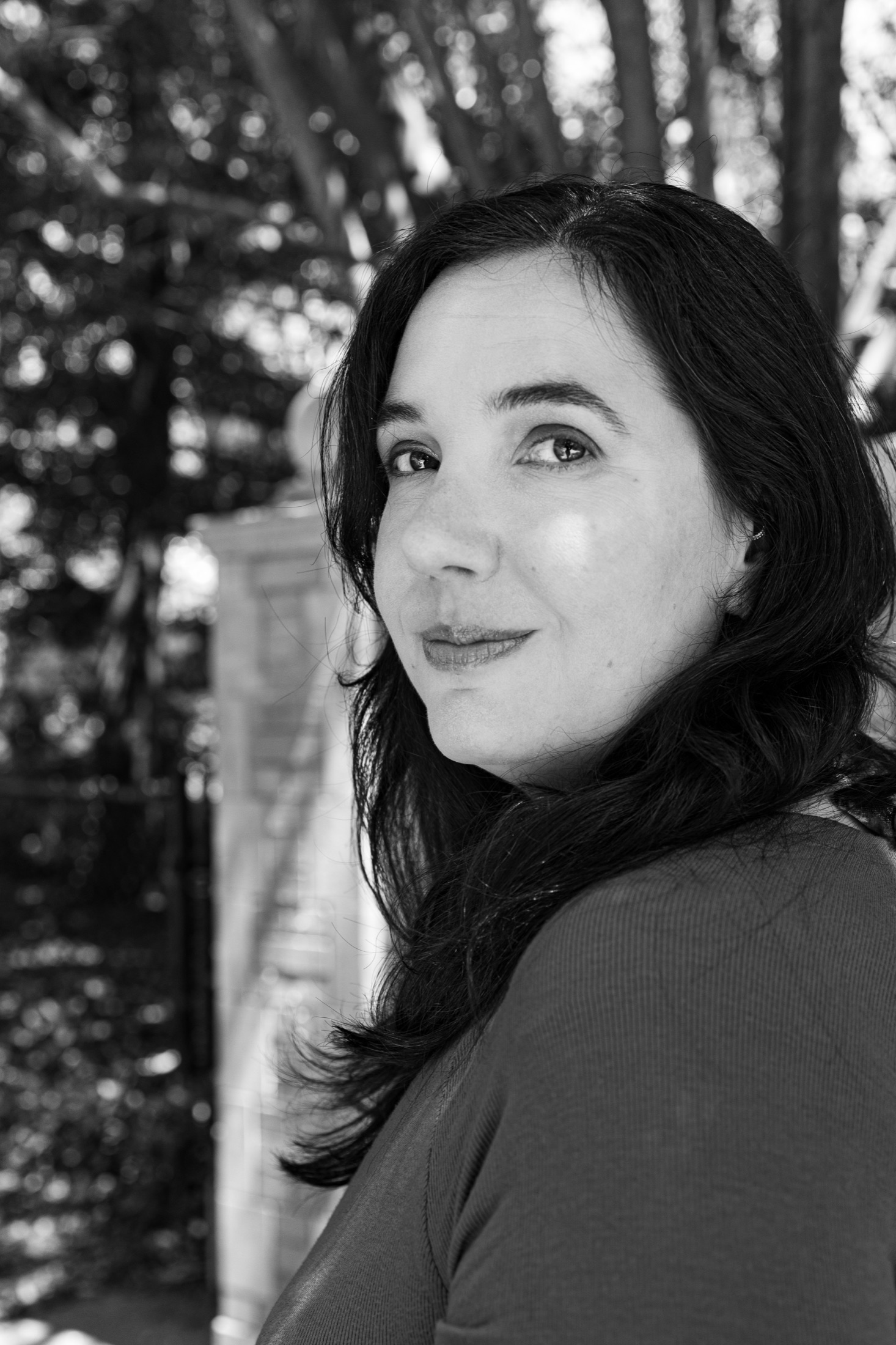 Black-and-white portrait of Alex Mechanic